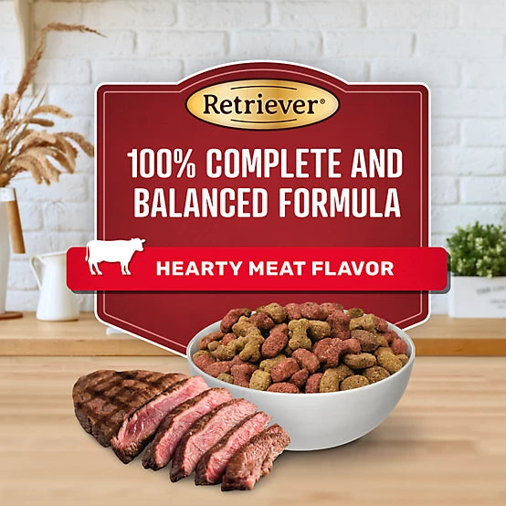 Retriever Choice Chops Adult Beef Recipe Dry Dog Food, 50 lb. Bag