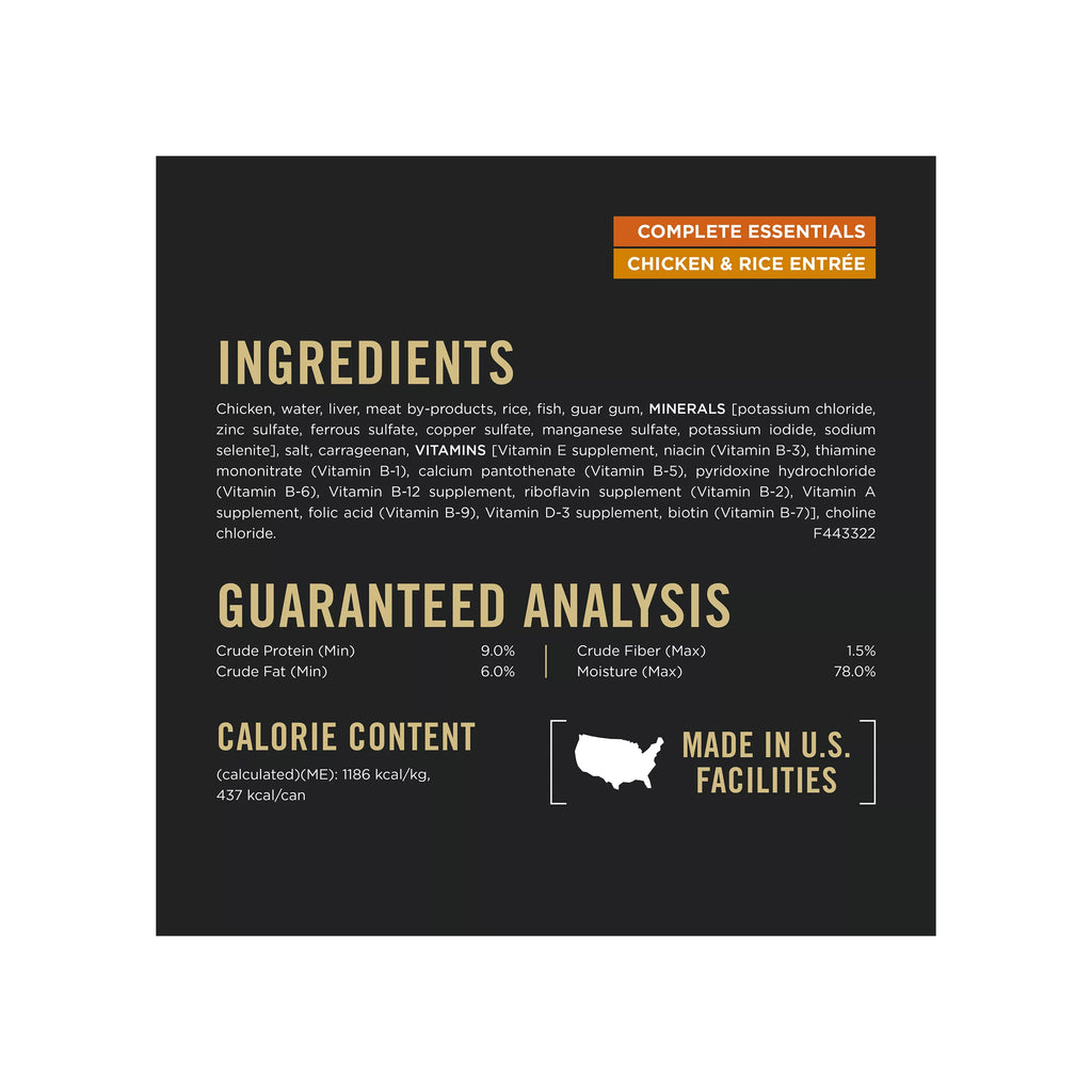 Purina® Pro Plan Complete Essentials Adult Wet Dog Food