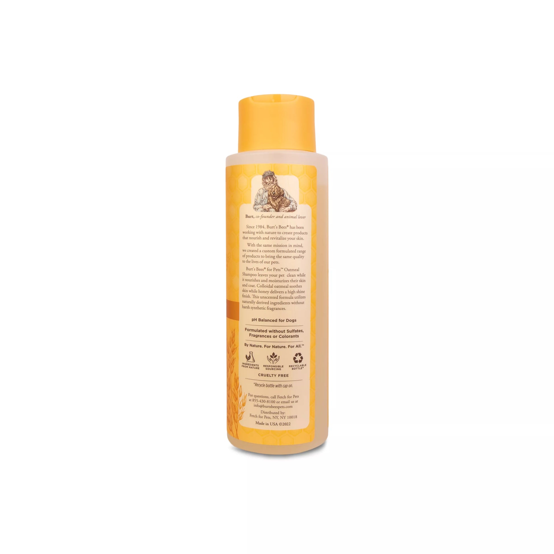 Burt's Bees® Oatmeal Dog Shampoo - Colloidal Oat Flour & Honey